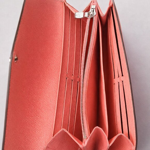 Louis Vuitton Epi Sarah Long Wallet – Corail (2014) Made in Spain w/ Dust Bag - Picture 11 of 14